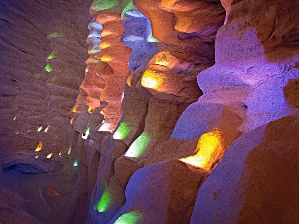 灯光设计与地质学的奇妙交织