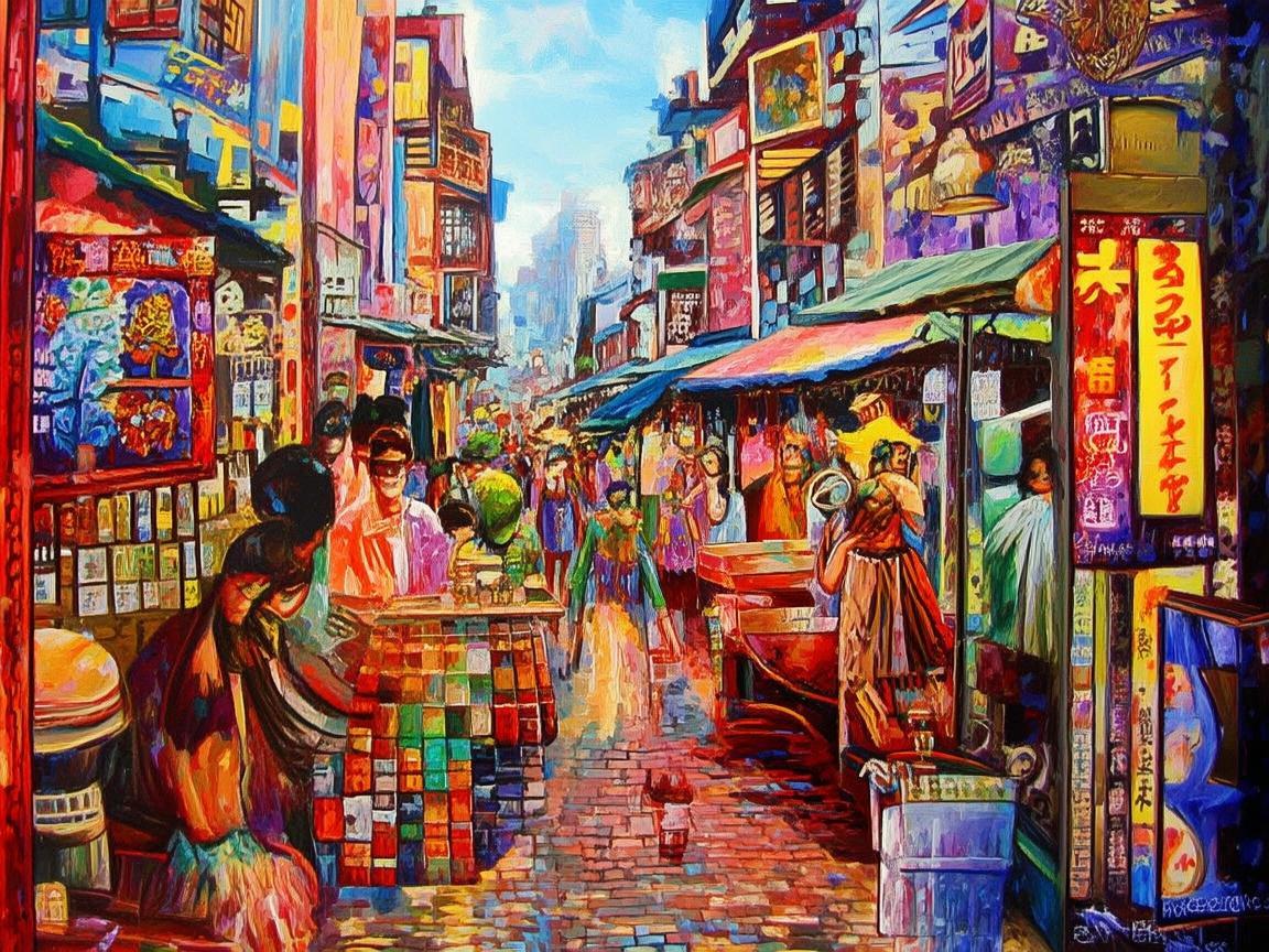 麻辣香锅的光影魅力