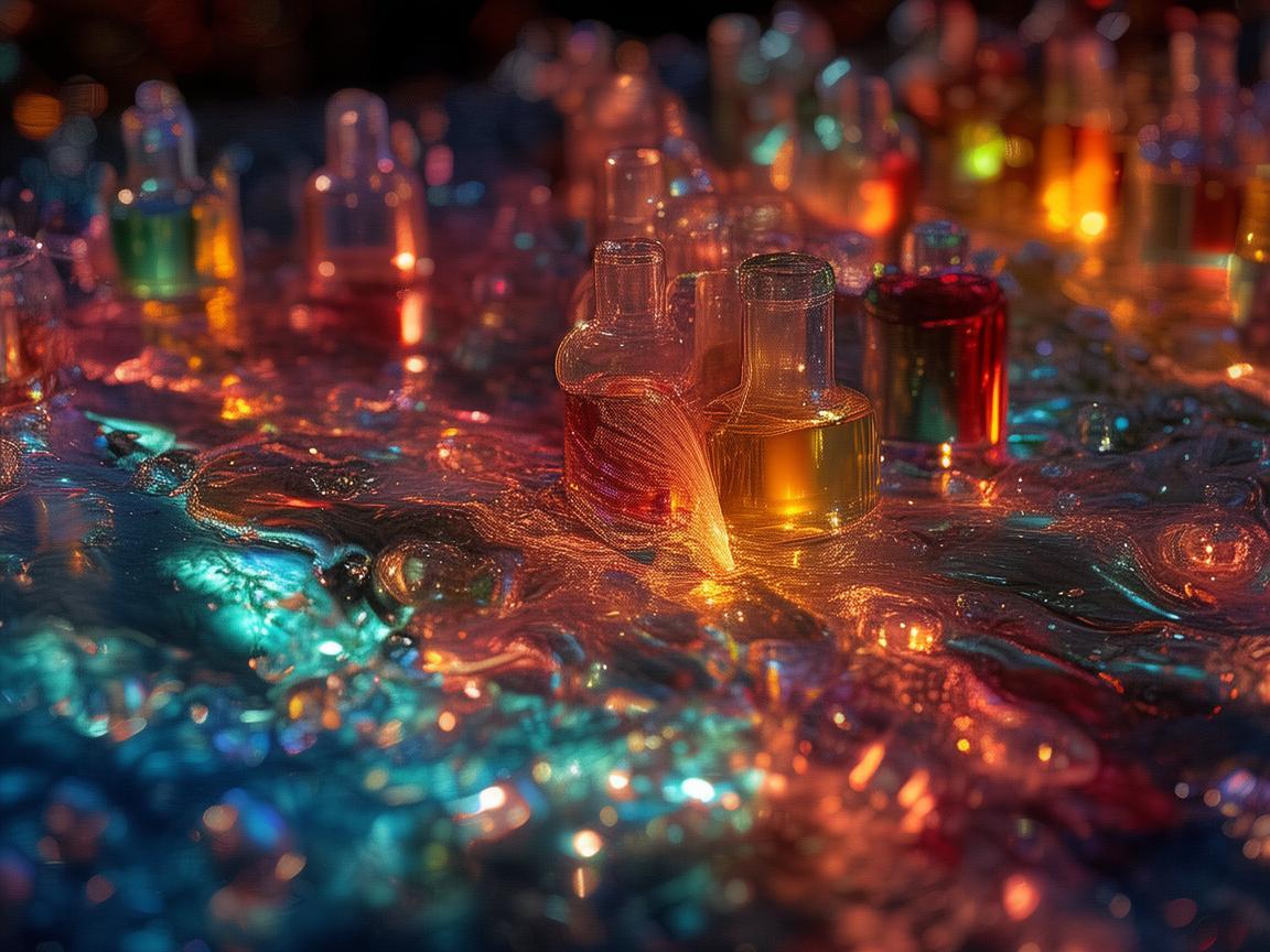 液体物理学在灯光设计中的奇幻交织