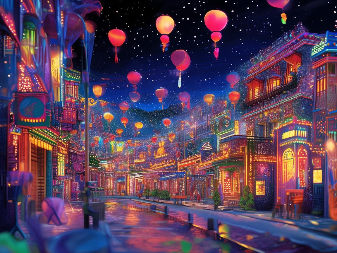 点亮日喀则，光影交织的奇幻之旅