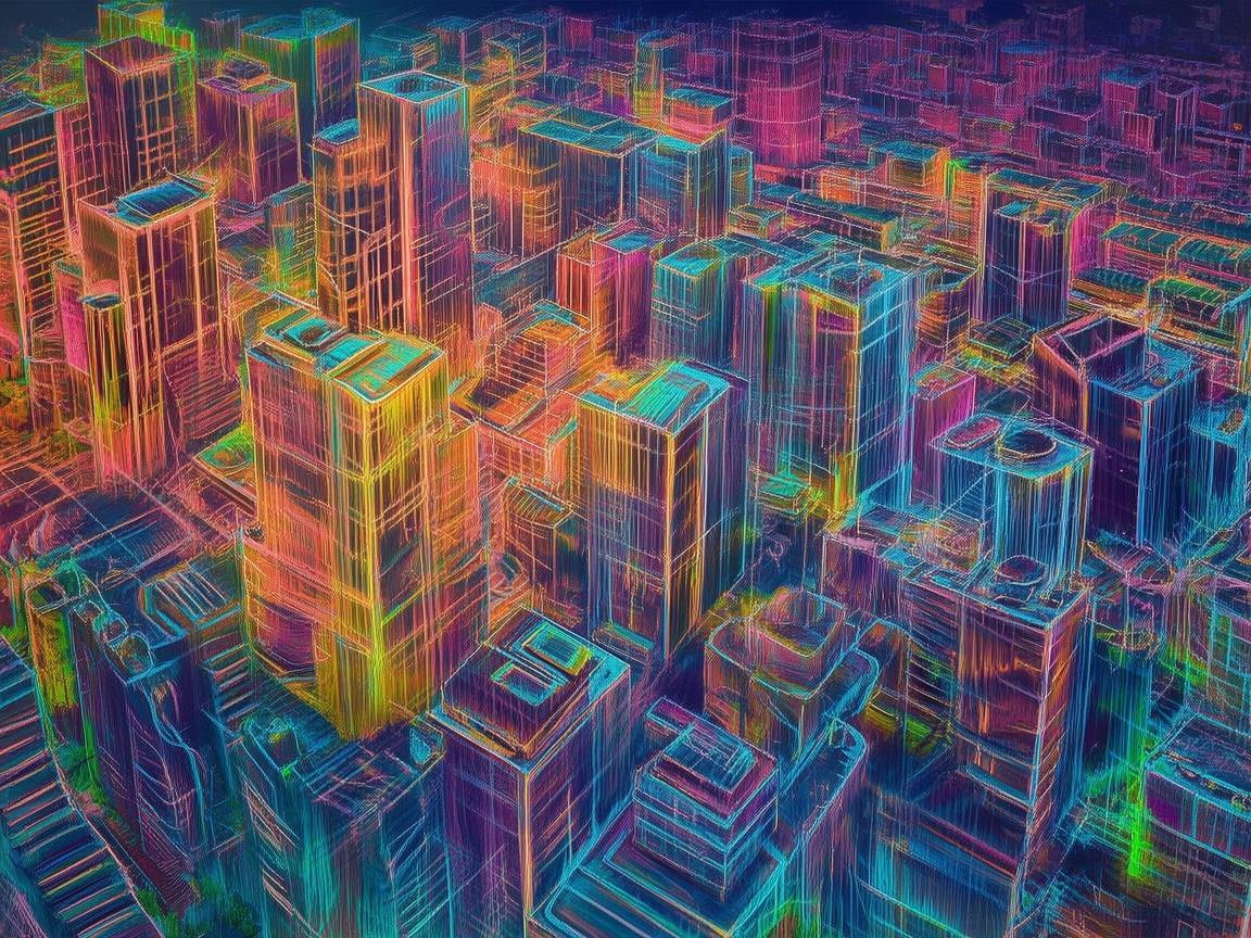 点亮榆林，光影交织的城市乐章